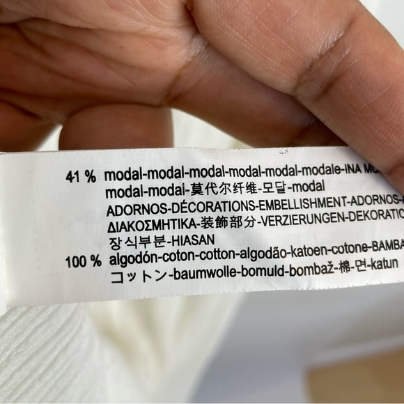 Zara Crochet White Halter Maxi Dress - Picture 11 of 12